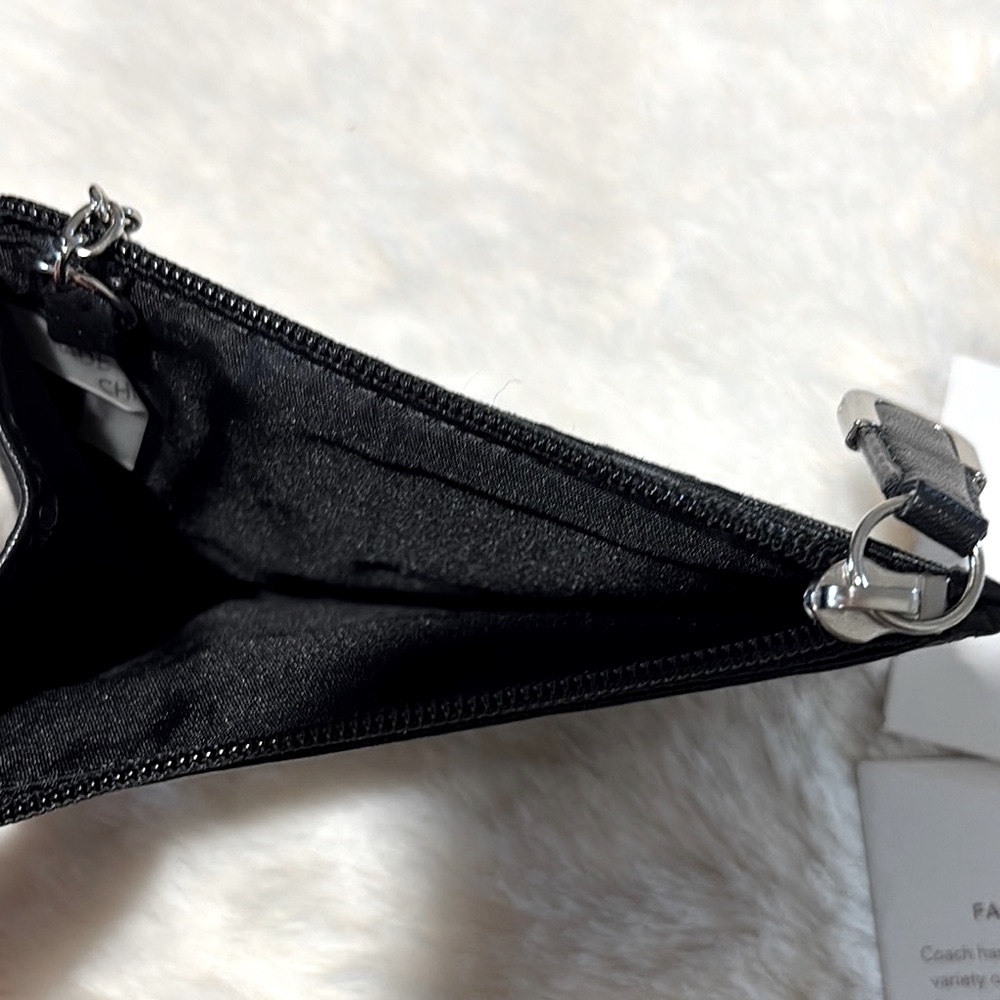 Coach Monogram Card Holder with Keychain - Picture 4 of 4